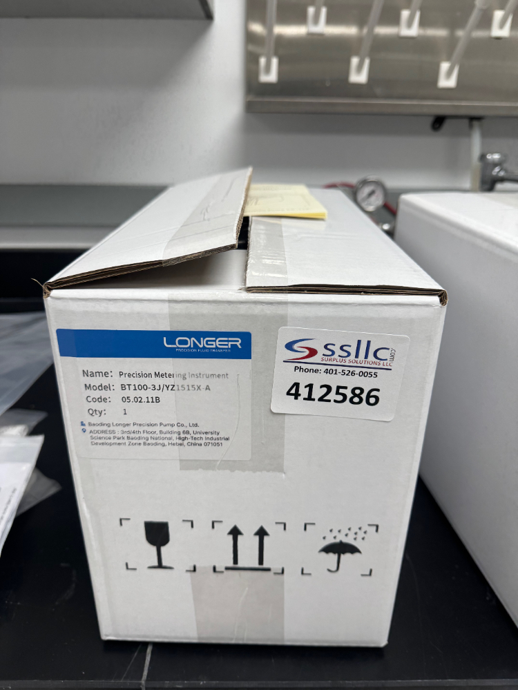 Image of Unused Longer BT100-3J Peristaltic Pump